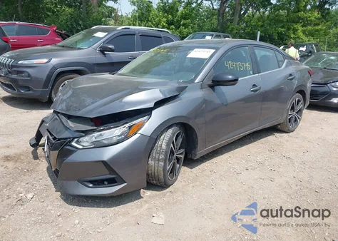 2020 Nissan Sentra Sr Xtronic Cvt z USA, uszkodzony, nr VIN 3N1AB8DV8LY302717